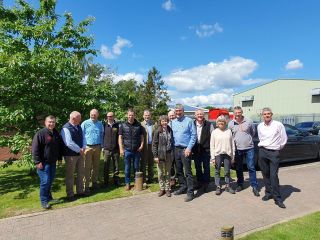 AHDB Potatoes Board at Providence farm